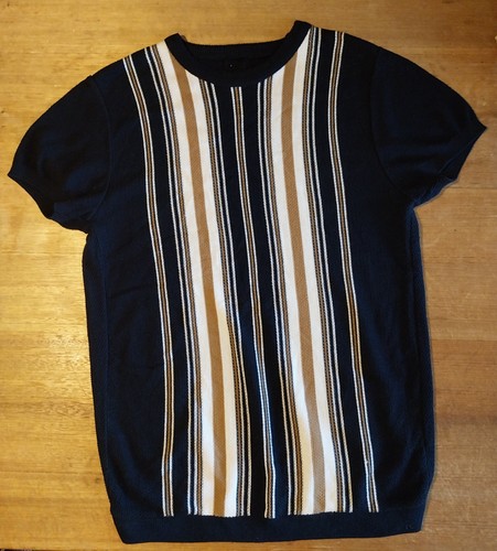 Vintage mod knit - knit, striped