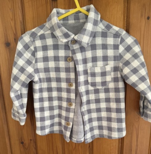 Boys blue white brushed - &,