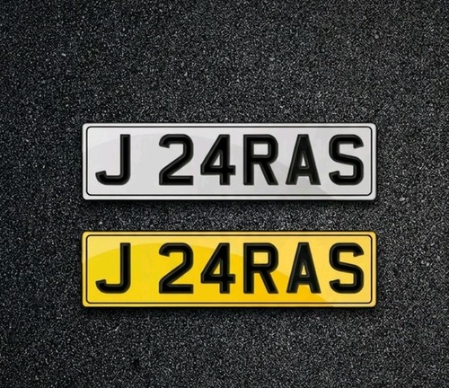24ras private number plate - j,