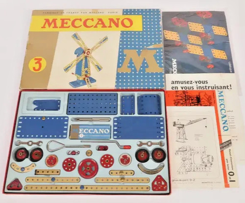 French meccano outfit - french, (