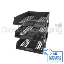 3 x BLACK IN/OUT LETTER FILING