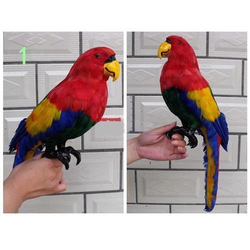 Fake artificial parrot - fake,