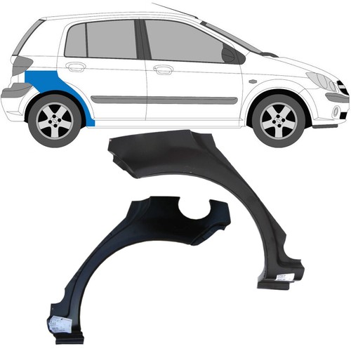 Hyundai getz 2002 2010 door - 5,