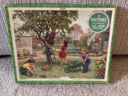 Vintage victory plywood jigsaw - vintage,