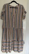 Next linen summer dress size L