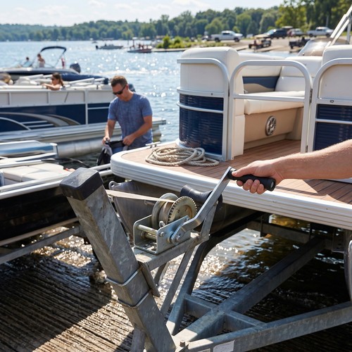 Comfortable boat trailer - 1,