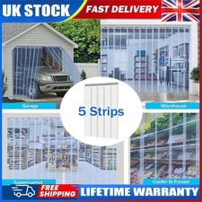 5 Strips 2m PVC Strip Curtain