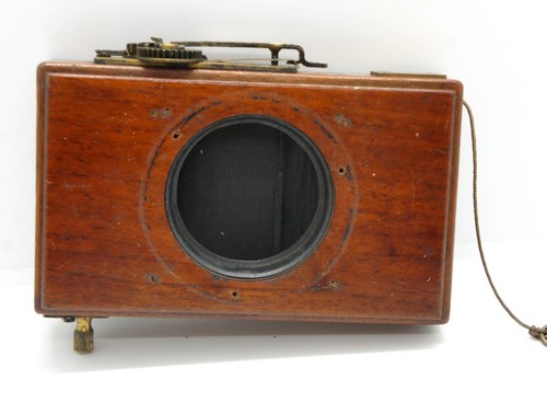 Vintage wooden camera shutter - vintage,