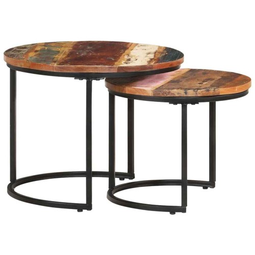 Nesting tables round coffee - nesting,