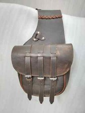 Leather Western Saddle Bag