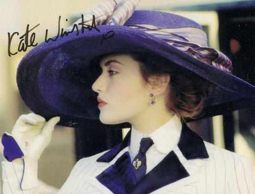 Kate winslet signed photograph - winslet,