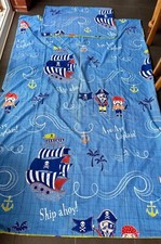 NEXT Pirate Single Duvet Cover Ship A Hoy blue Bedding  