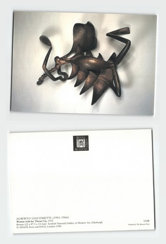 Postcard alberto giacometti - postcard,