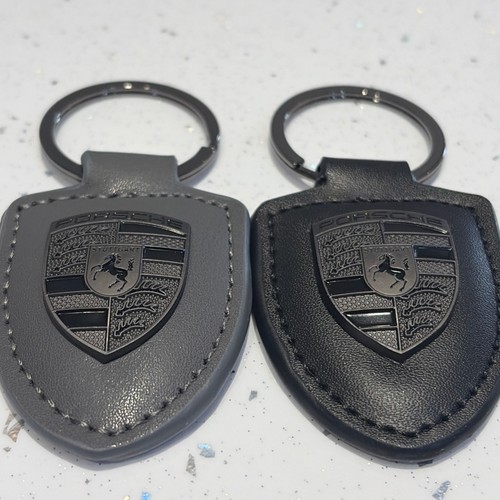 Porsche dark grey leather and - dark,