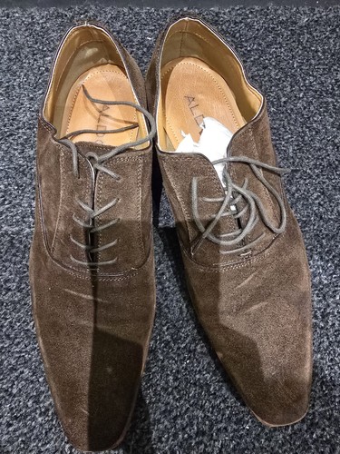 Aldo men brown suede - aldo, suede/style