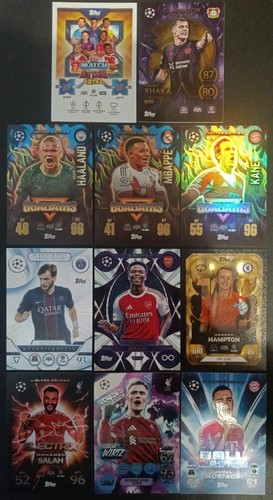 Topps match attax - ucl, 2025/26