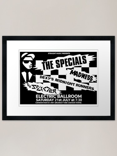 Vintage ska gig flyer - vintage,