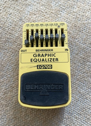 Behringer eq700 band graphic - 7-band,
