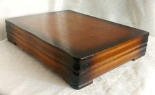 Medallion of Sheffield Empty Cutlery Canteen. Beautiful 1930's Art Deco Oak Box.