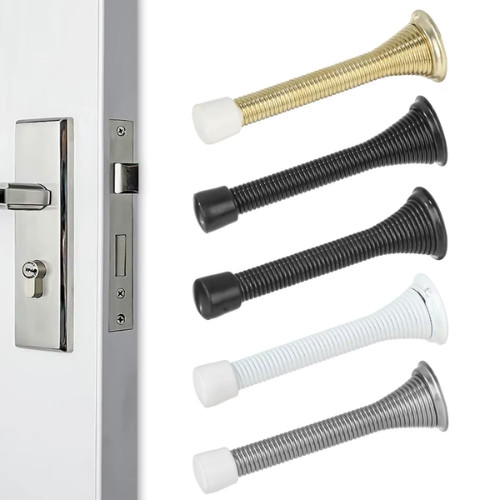 Door stop silver gold - door,