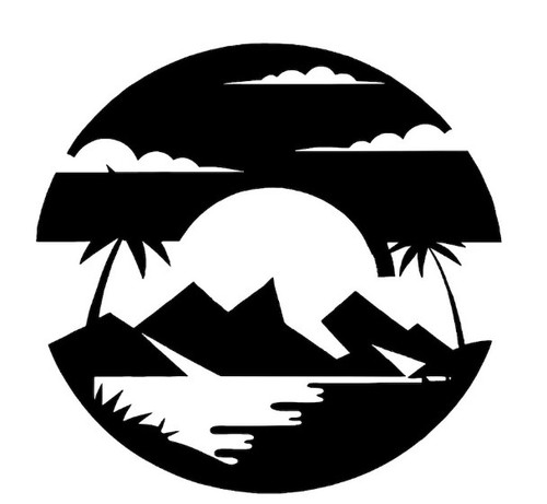 Camper van sticker large - camper,