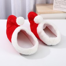 Christmas Slippers Red Santa