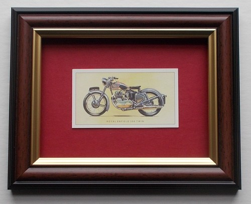 Motor cycle image framed - image,