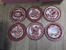 Pierre Frey Paris Gien Set Of 6  Dinner Plates