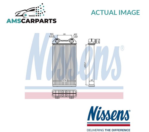 Heater radiator exchanger lhd - radiator,