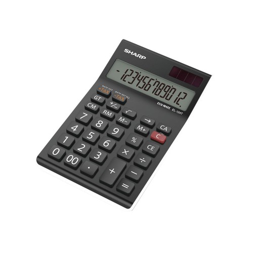 Sharp black 124at - black, el-124at