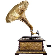 Antique style gramophone