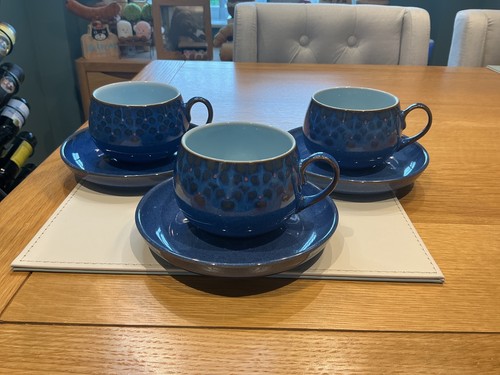 Denby midnight cups and - denby,