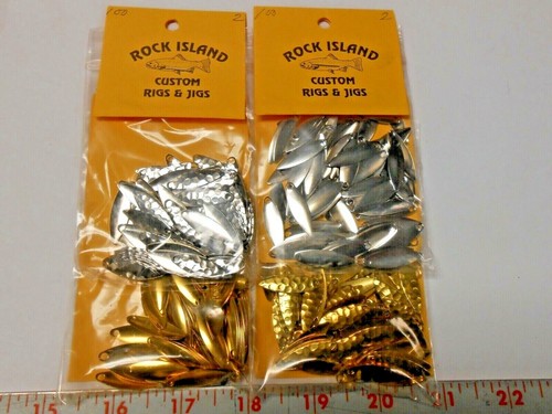 Willow leaf spinner blades - leaf, #
