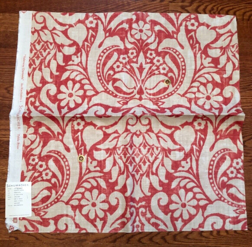 Schumacher valency damask - damask, in