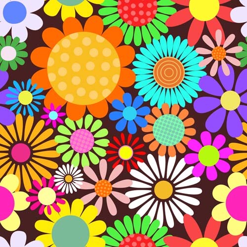 40x retro flower peel - retro, and