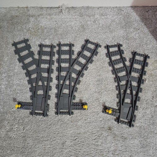 Lego train track - train, x3