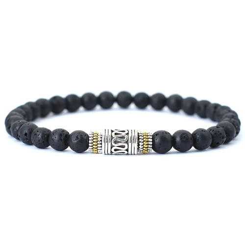 6mm natural stone beaded - stone,