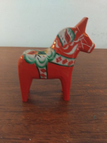 Vintage dala horse swedish - vintage,