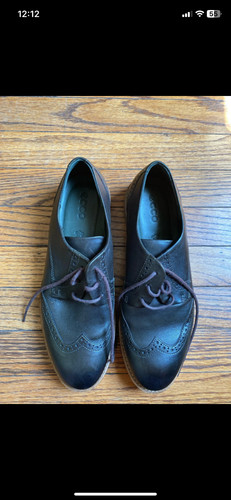 Womens ecco dark brown leather - womens,