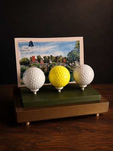 Golf ball display stand holder - ball,