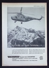 Original 1963 Advert Westland