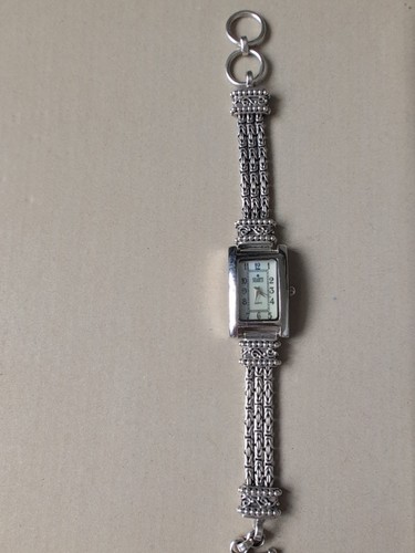 Suarti silver vintage ladies - silver,