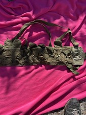 Chinese Military Type 56 Canvas Gun Sling SKS Sling & SKS Ammo Pouch Chest Rig