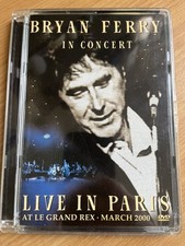 Bryan Ferry - In Concert: Live In Paris At Le Grand Rex (DVD, 2001) 