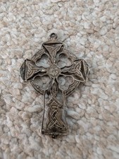 Vintage Celtic Cross Pendant