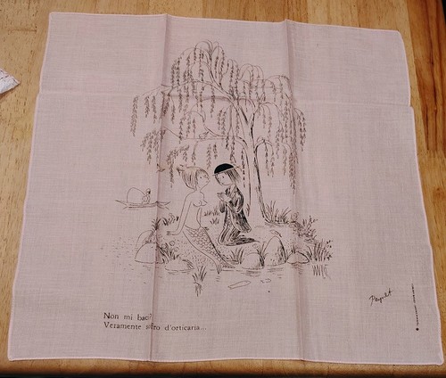 Collector handkerchief poet - collector's,