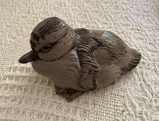 Vintage Poole Pottery Stoneware Wildlife Animal Sculpture Duck Duckling Figure