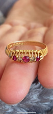 18ct gold Antique Ruby and