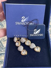 Vintage Swarovski Gold Tone