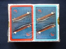 PLAYING CARDS. MANCHESTER LINERS, SHIPPING CO. TWIN PACK COMPLETE & FILM SEALED